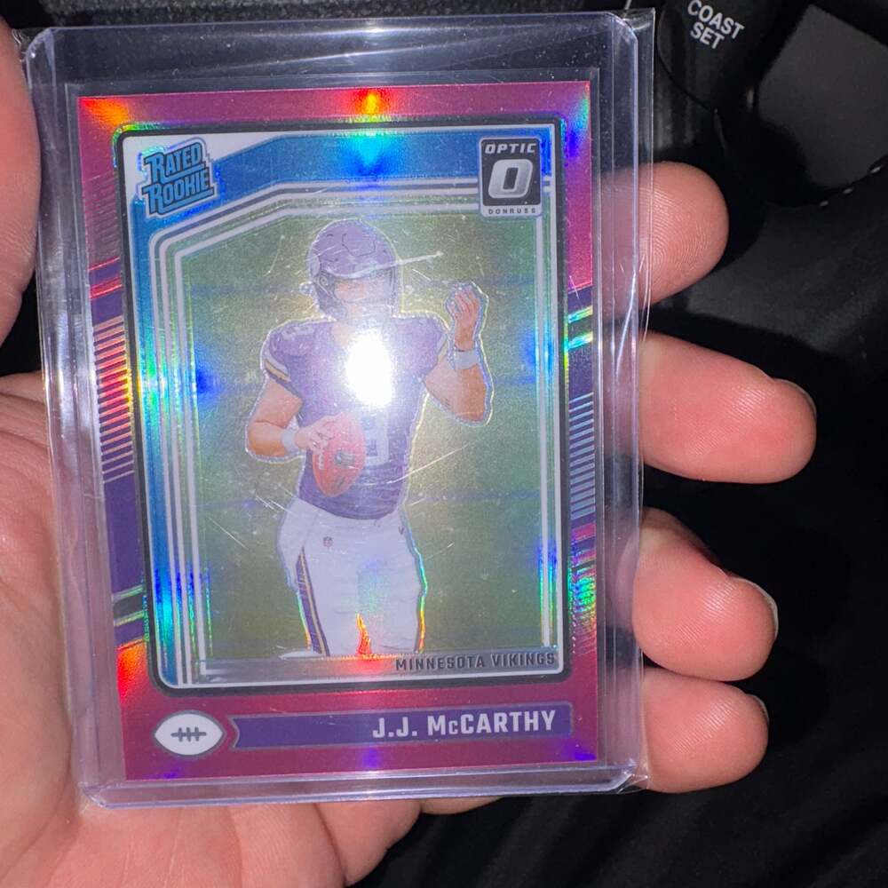 2024 Panini Donruss Optic J.J. McCarthy Rookie Card